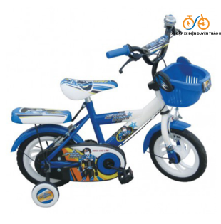 Xe đạp trẻ em 14inch xanh/đỏ trắng