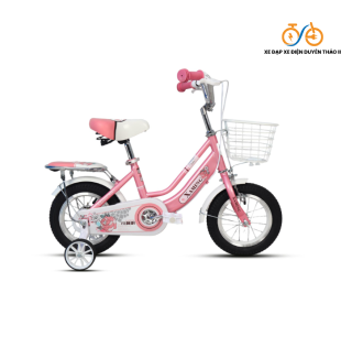 Xe Đạp Trẻ Em XAMING Nữ 2 Gióng 12 Inch