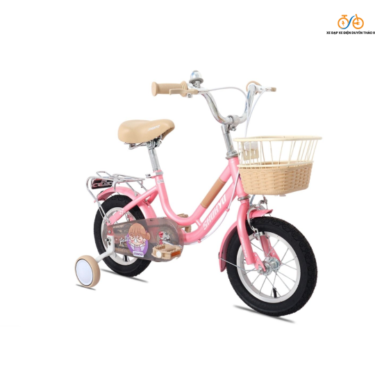 Xe Đạp Trẻ Em Bé Gái Shukyo S1 18 Inch