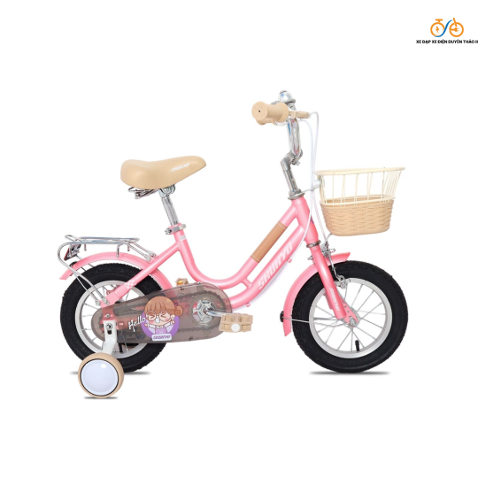 Xe Đạp Trẻ Em Bé Gái Shukyo S1 14 Inch