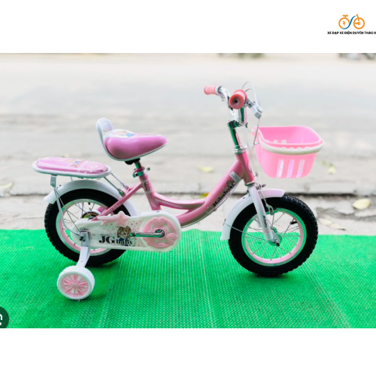 Xe Đạp Cho Bé Gái 3 Tuổi Công chúa 16inch - Hồng Nhat