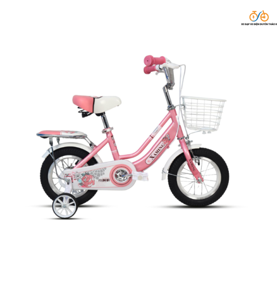 Xe Đạp Trẻ Em XAMING Nữ 2 Gióng 12 Inch