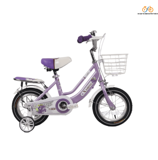 Xe Đạp Trẻ Em XAMING Nữ 2 Gióng 18 Inch